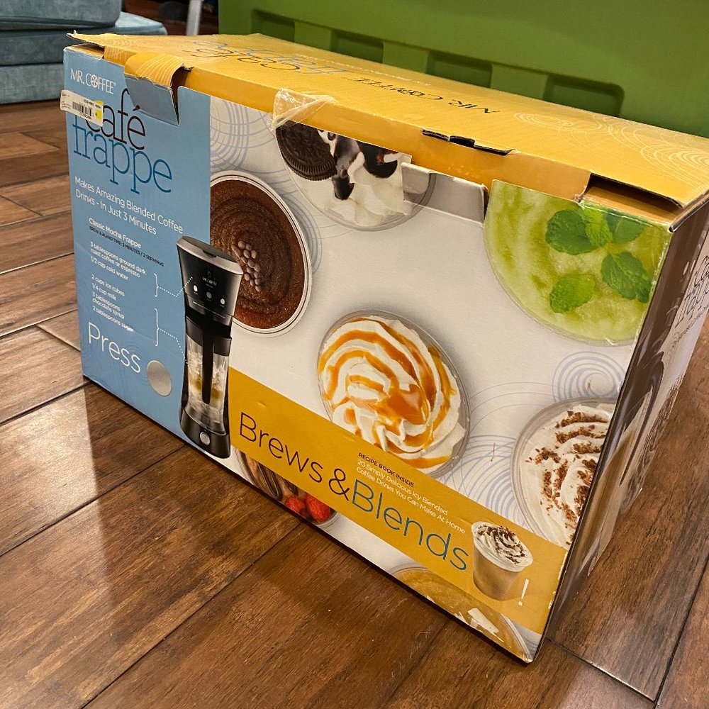 Mr. Coffee 20oz Café Frappe Maker.  Frappuccino Machine